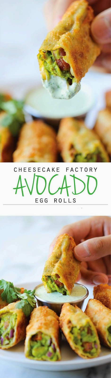 Cheesecake Factory Avocado Egg Rolls