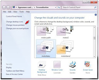 Cara install dan mengubah kursor mouse di windows 7 dengan kursor animasi kartun