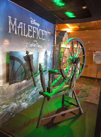 Maleficent spinning wheel movie prop