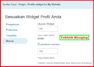 Cara Memasang Widget Twitter Box Pada Blog