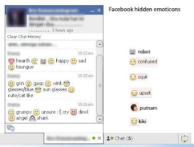emoticons for facebook. simbol Facebook emoticons