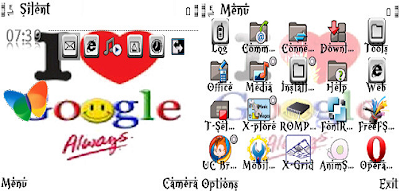 theme full icon love google