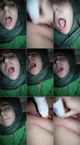 Türbanlı Kendini Deodorant İle Tatmin Ediyor