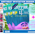 Trolls Green Theme Birthday Party Digital Invitations #4