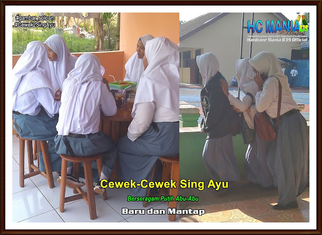 Gambar Siswa-Siswi SMA Negeri 1 Ngrambe Cover Putih Abu-Abu - Buku Album Gambar Soloan Edisi 8