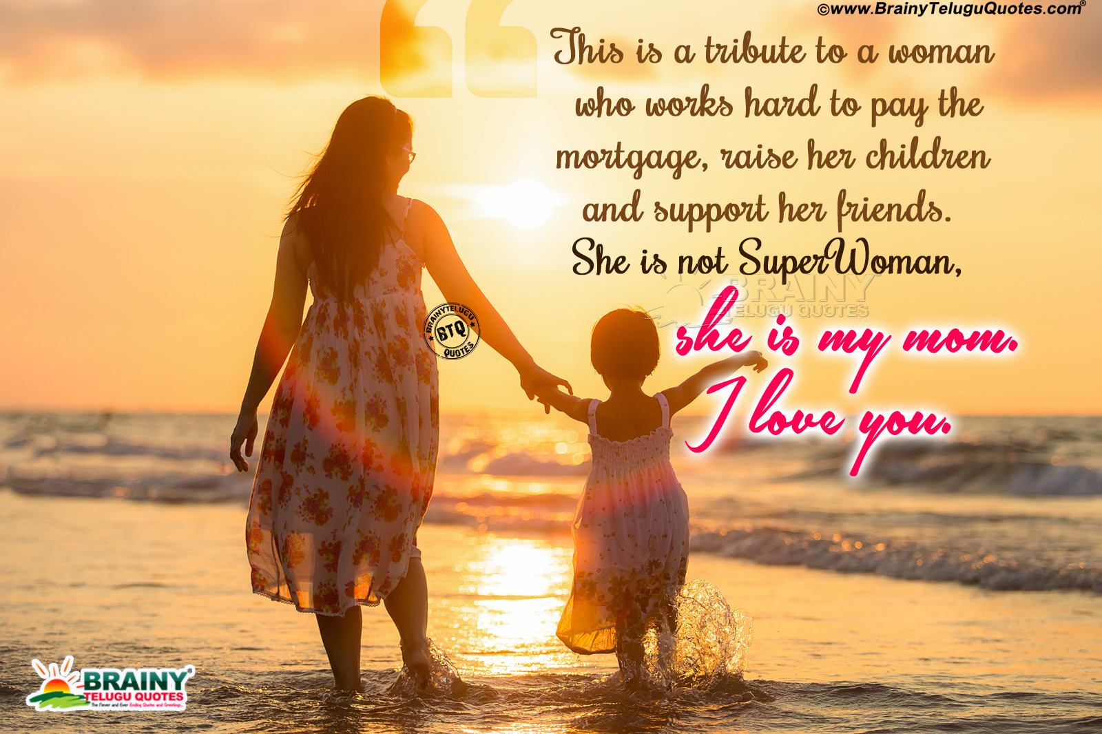 Inspirational Mother Love Quotations In English Brainyteluguquotes Comtelugu Quotes English Quotes Hindi Quotes Tamil Quotes Greetings