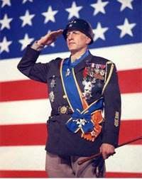 George C. Scott as Gen. George S. Patton. Copyright 1970 20th Century Fox.