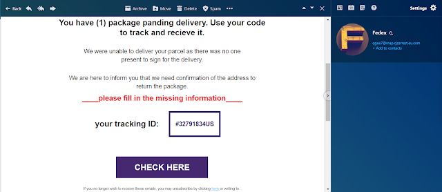 FedEx Email Scam