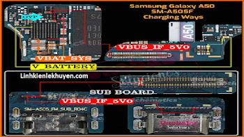 Samsung Galaxy A50 A505F Charging Ways - Not Charging Problem