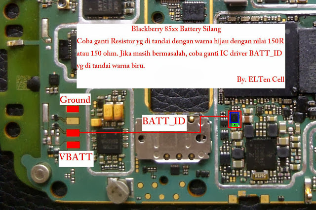 BLACKBERRY  8520 VBATI JUMPER