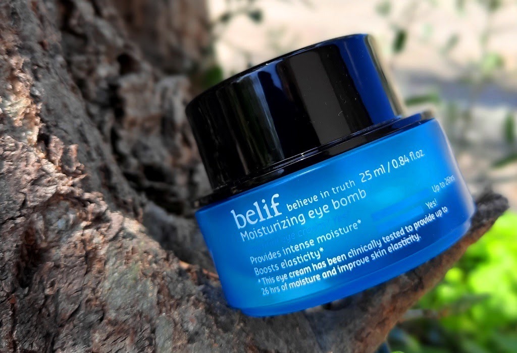 belif moisturizing eye bomb recensione