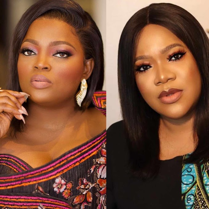 Toyin Abraham debunked rumours of replacing Funke Akindele Bello as NCDC Ambassador