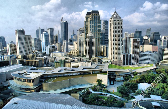 Thành phố Manila hiện đại của Philippin