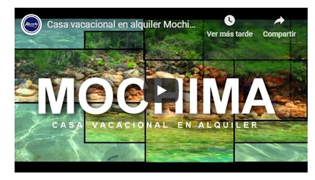 Video de casa vacacional  en el pueblo de mochima 