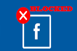 How do I see my blocked list on Facebook? 