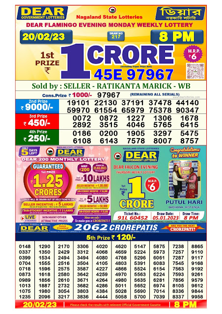 nagaland-lottery-result-20-02-2023-dear-flamingo-evening-monday-today-8-pm