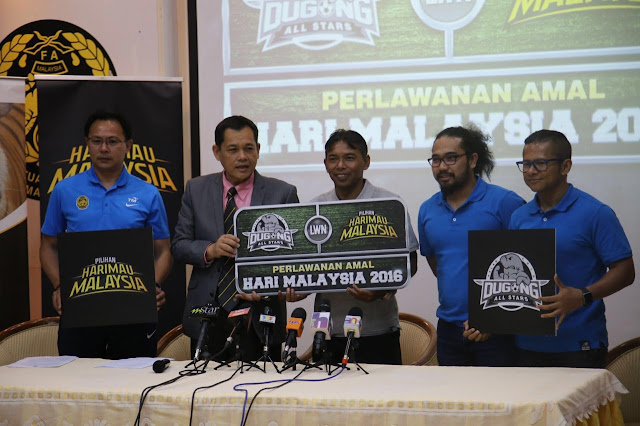 Perlawanan Amal Dugong All Star vs Pilihan Harimau Malaysia 