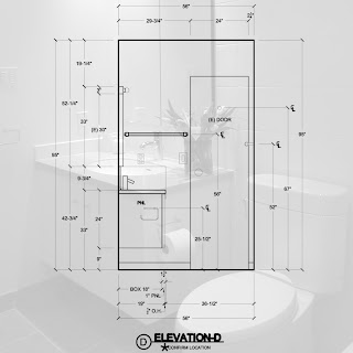 Standard 5x 8 Bathroom Design Construction Document