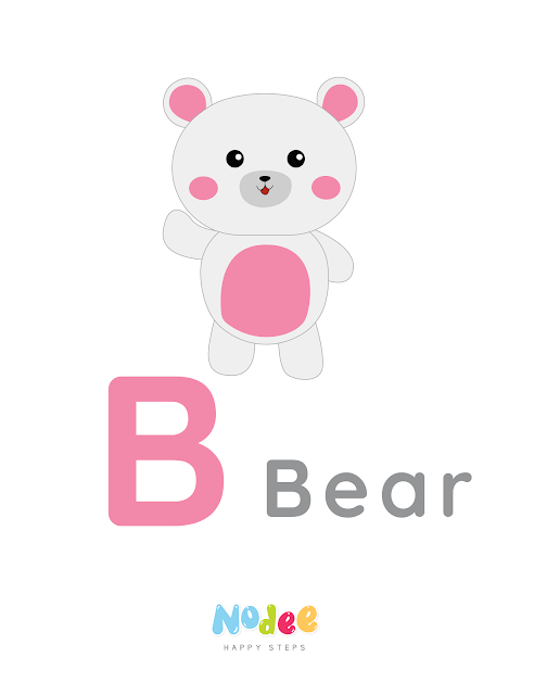 Letter B story and Rhyme for Kids - The Bear and The Balloon