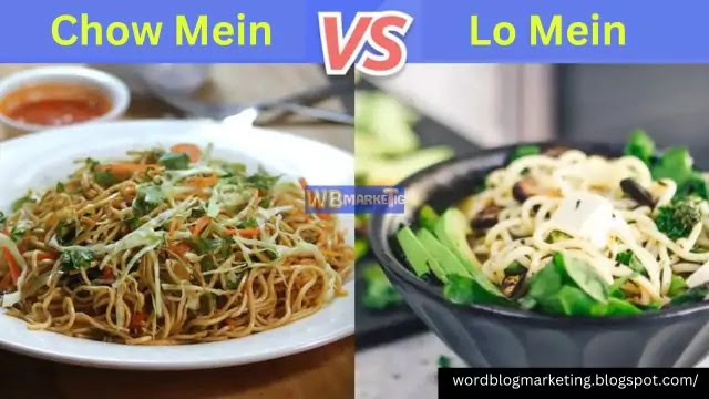 What is Chow Mein Vs Lo Mein