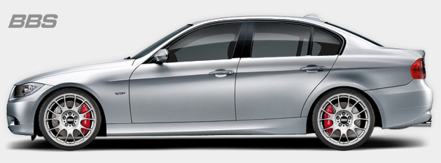 BMW 335 3 Sedan on 19 inch bbs CH=