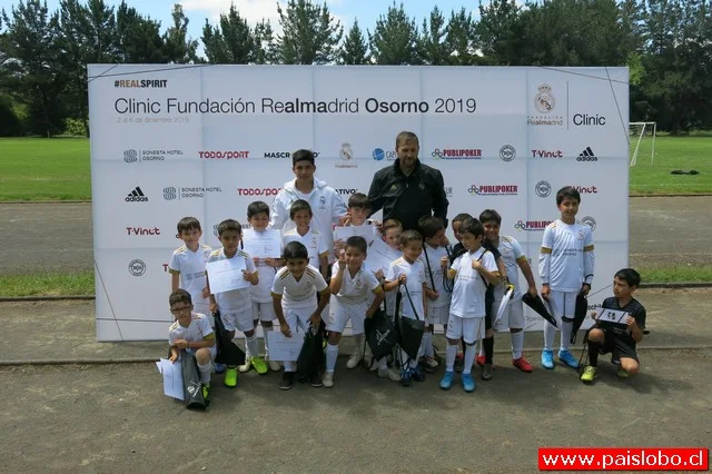 Finalizan con éxito las clínicas de la Fundación Real Madrid en Osorno