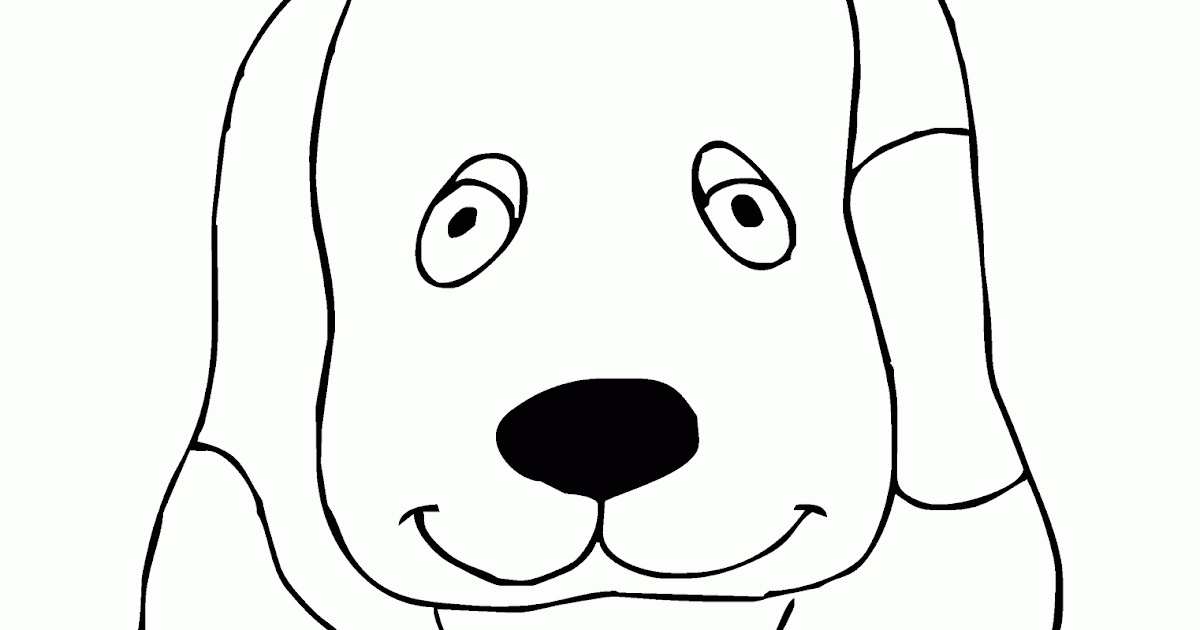 Mewarnai Gambar Anjing Duduk Contoh Anak PAUD Mewarnai Gambar Anjing Duduk Contoh Anak PAUD