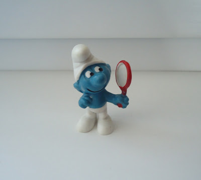 Mirror Smurf Figure by Peyo Schleich W.Germany 2.0017