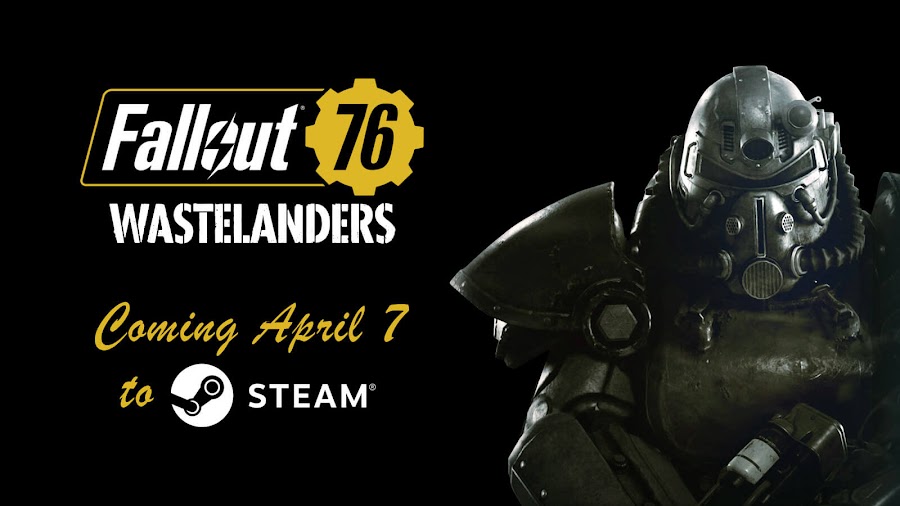 fallout 76 wastelanders free update release date april 7 steam launch pc online action role-playing game bethesda softworks