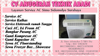 Layanan Service AC Simo Sidomulyo Surabaya