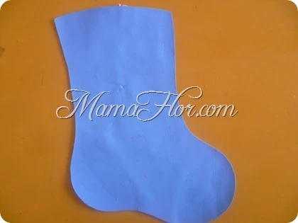 Botas navideñas: elaboradas de Foamy