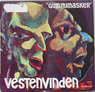 Vestenvinden "Gummimasker" 1971 Denmark Prog Folk Rock
