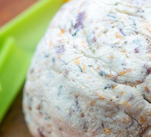 Bacon Ranch Cheese Ball #lowcarb #healthysnacks