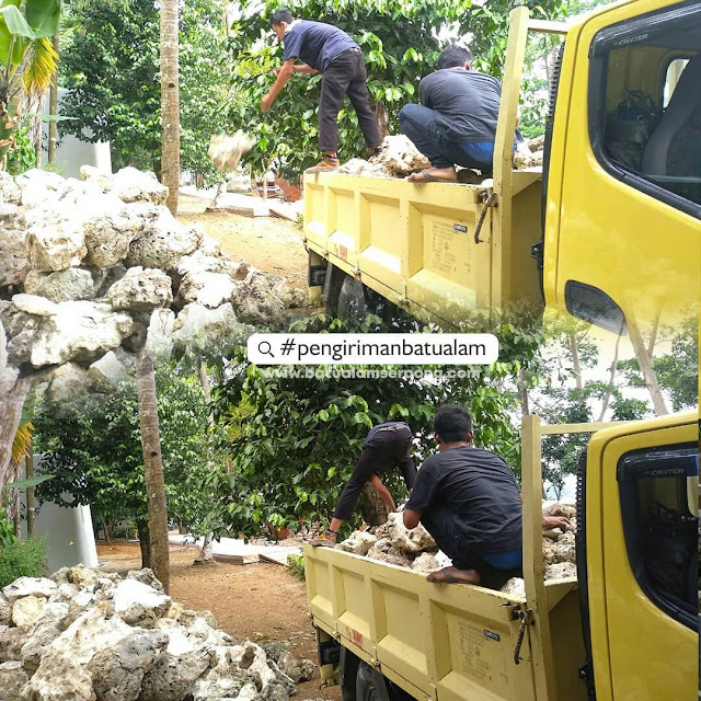 Pengiriman batu karang se jabodetabek