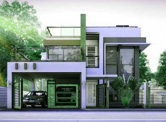  Desain Rumah Minimalis 2 Lantai 6x15  Godean web id