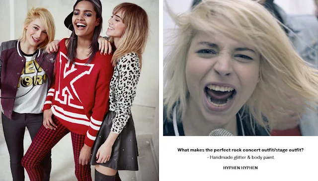 H&M Divided Fall 2013 Campaign featuring band Hyphen