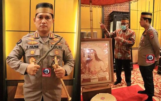 Kabid Humas Polda Sulsel, Ziarah Kemakam Raja-Raja Bone dan Kunjungi Museum Lapawawoi dan Museum Arajange