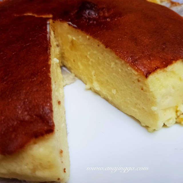 resepi burnt cheesecake Khairul Aming