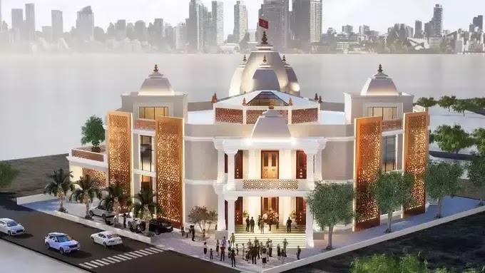 ദുബായ് ജബല്‍ അലിയിലെ ഹൈന്ദവ ക്ഷേത്രം ഉദ്ഘാടനം നാളെ Inauguration of Hindu temple in Jebel Ali, Dubai tomorrow