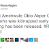 Hon. Bright Amehwule Obio Akpor has been released