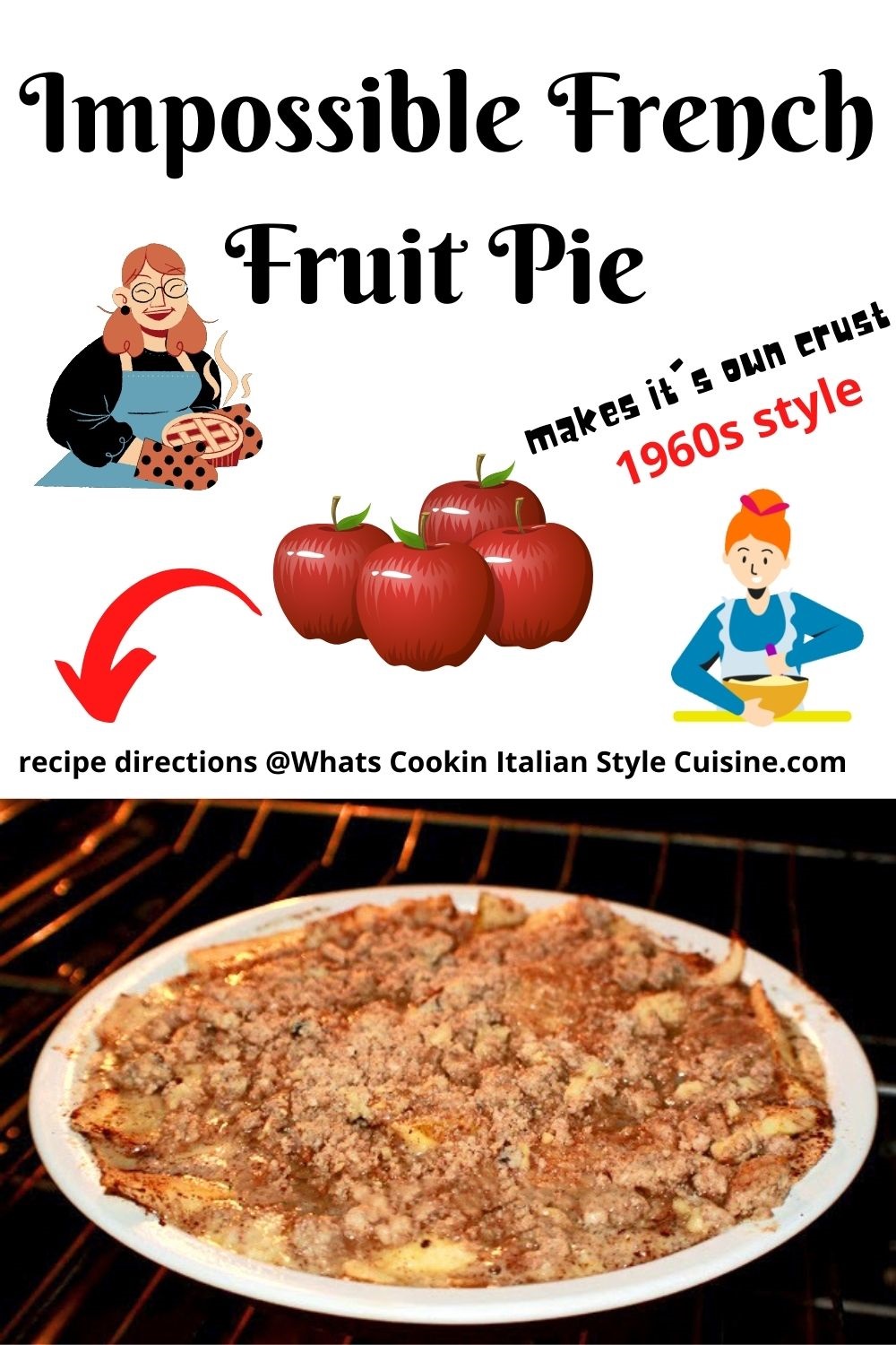 pin forlater impossible pie baked