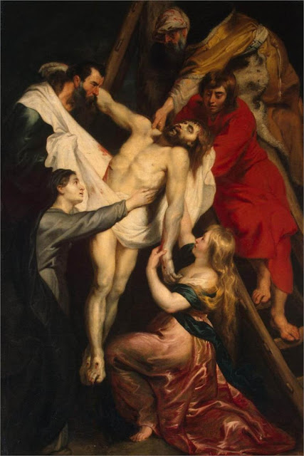 Descent from the Cross, 1617-1618 , Peter Paul Rubens