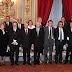 Mario Monti ringrazia in modo caloroso i ministri per il lavoro svolto