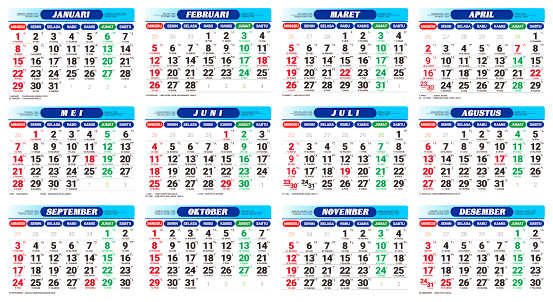 template kalender 2023 HD