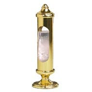 Weems & Plath Brass Storm Glass