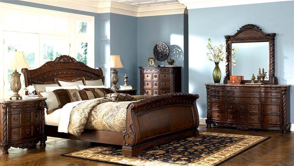 ... Furniture Discounts: ASHLEY North Shore 6pc Sleigh Bedroom Set SALE