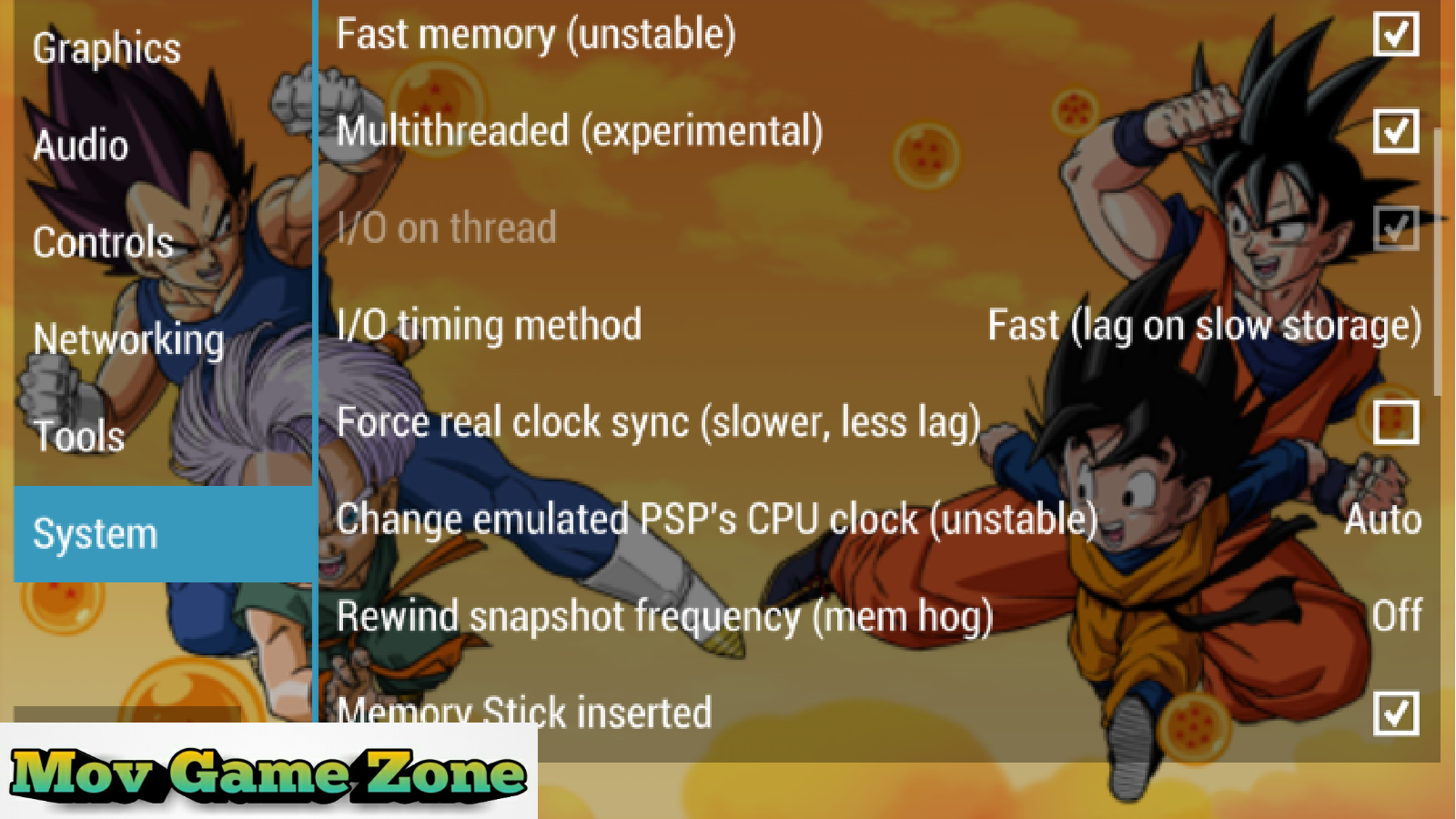 Dragon Ball Z Tenkaichi Tag Team PPSSPP _vUSA.iso + Best Settings | APKWAREHOUSE.ORG