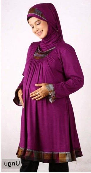 42 Model Baju Hamil Muslim Untuk Kerja Terbaru 2019 