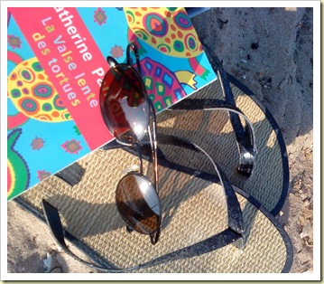 livre et tongs