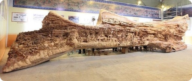 Zheng Chunhui's stunning wood sculpture-7